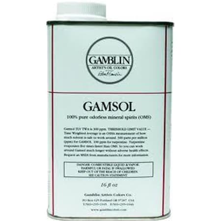 GAMBLIN Gamsol Solvent - 4 Oz. GA29766